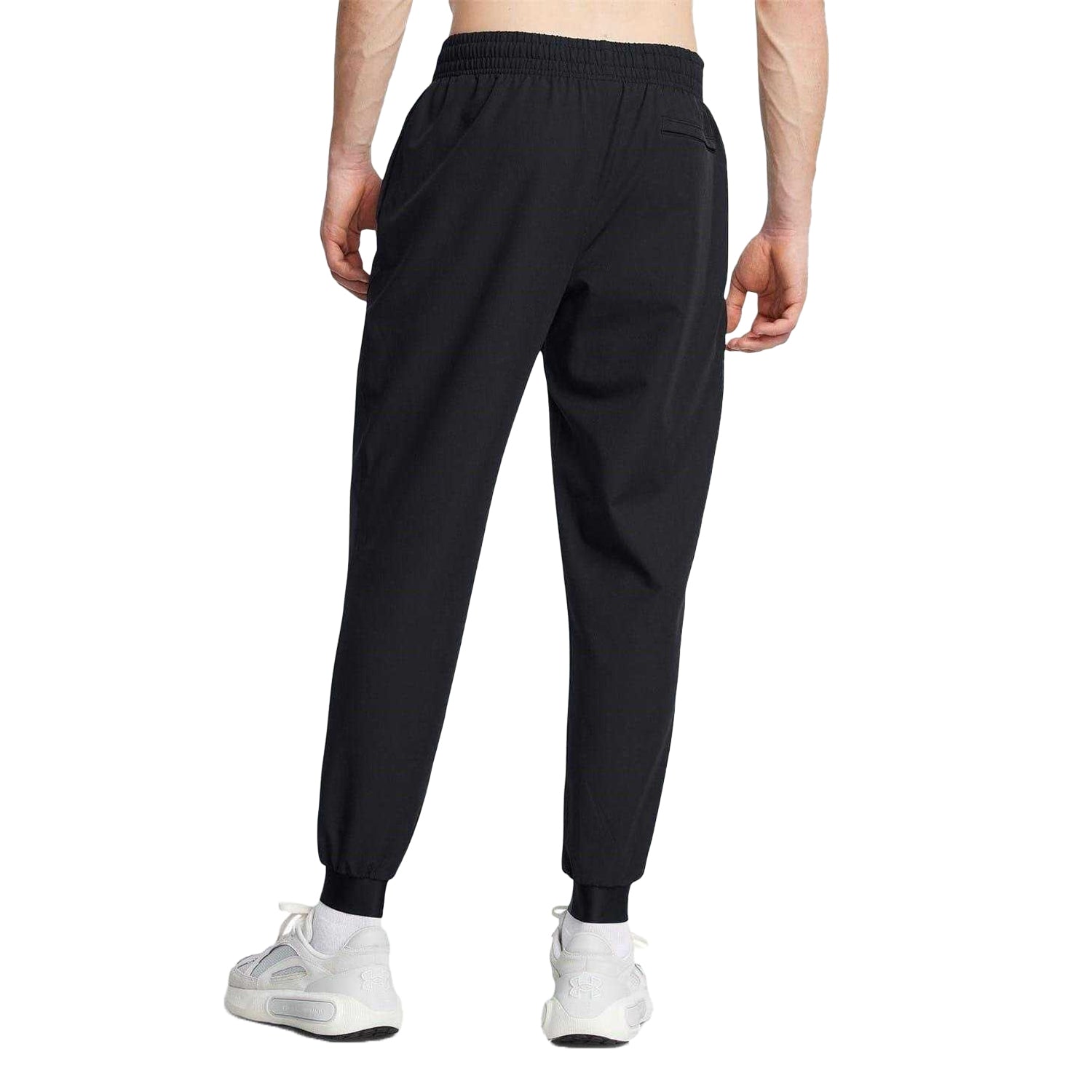 Black - Back - Under Armour Mens Unstoppable Tapered Joggers