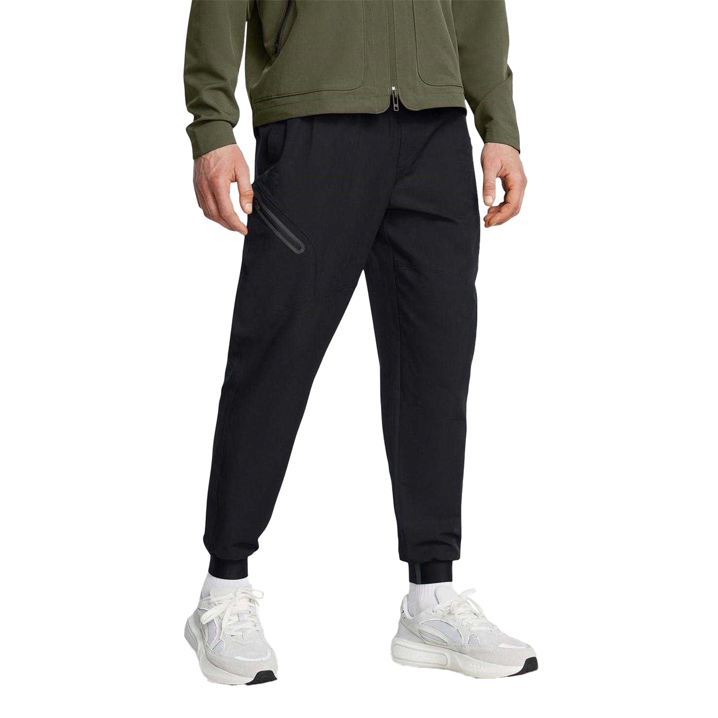 Black - Lifestyle - Under Armour Mens Unstoppable Tapered Joggers