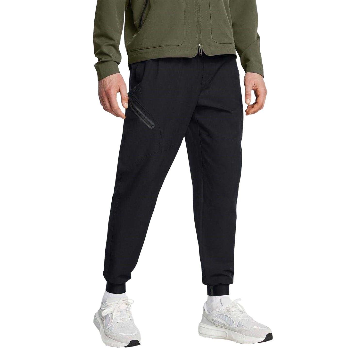 Black - Lifestyle - Under Armour Mens Unstoppable Tapered Joggers