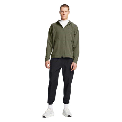Black - Pack Shot - Under Armour Mens Unstoppable Tapered Joggers