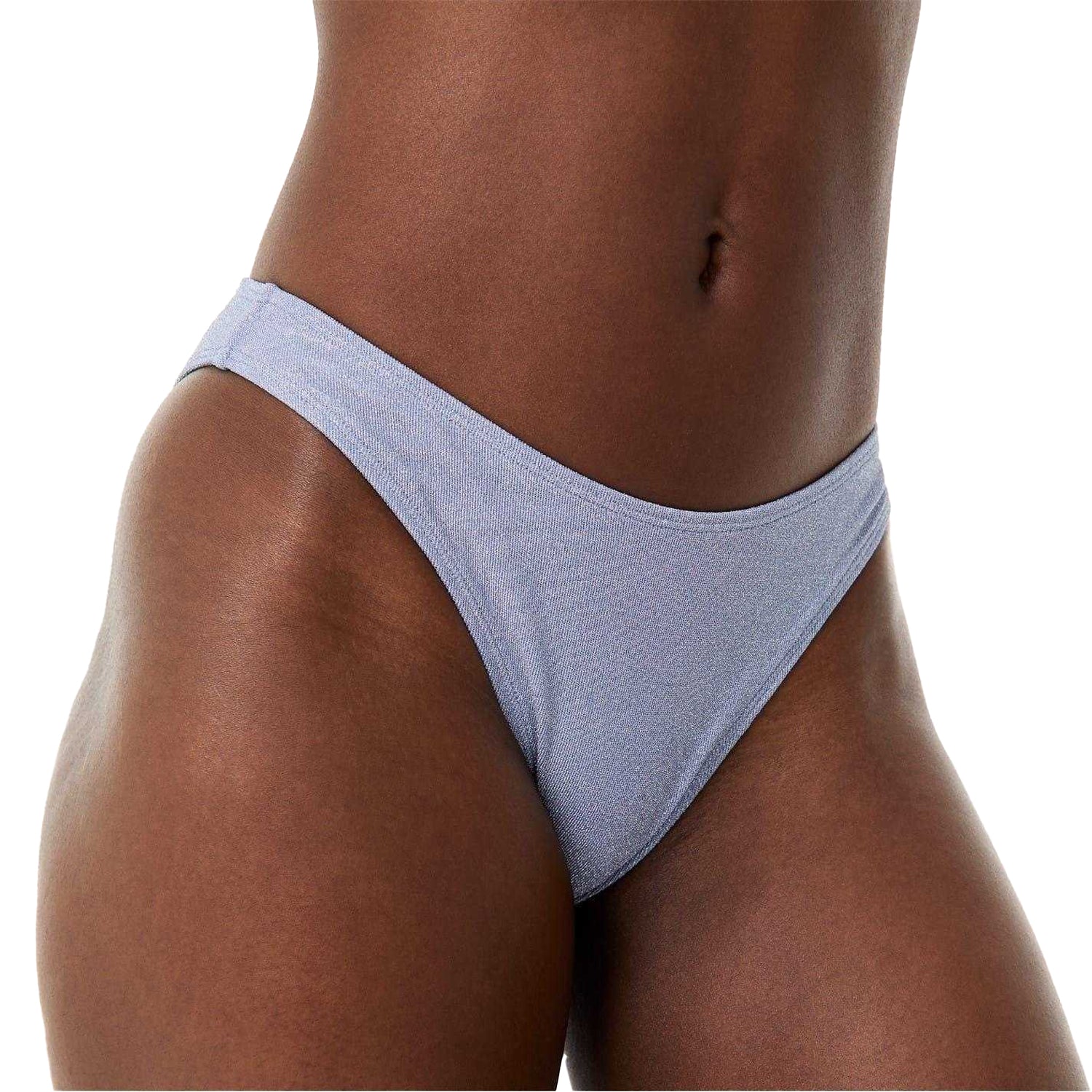 Soft Blue Print - Side - Jack Wills Womens-Ladies Glitter Bikini Bottoms