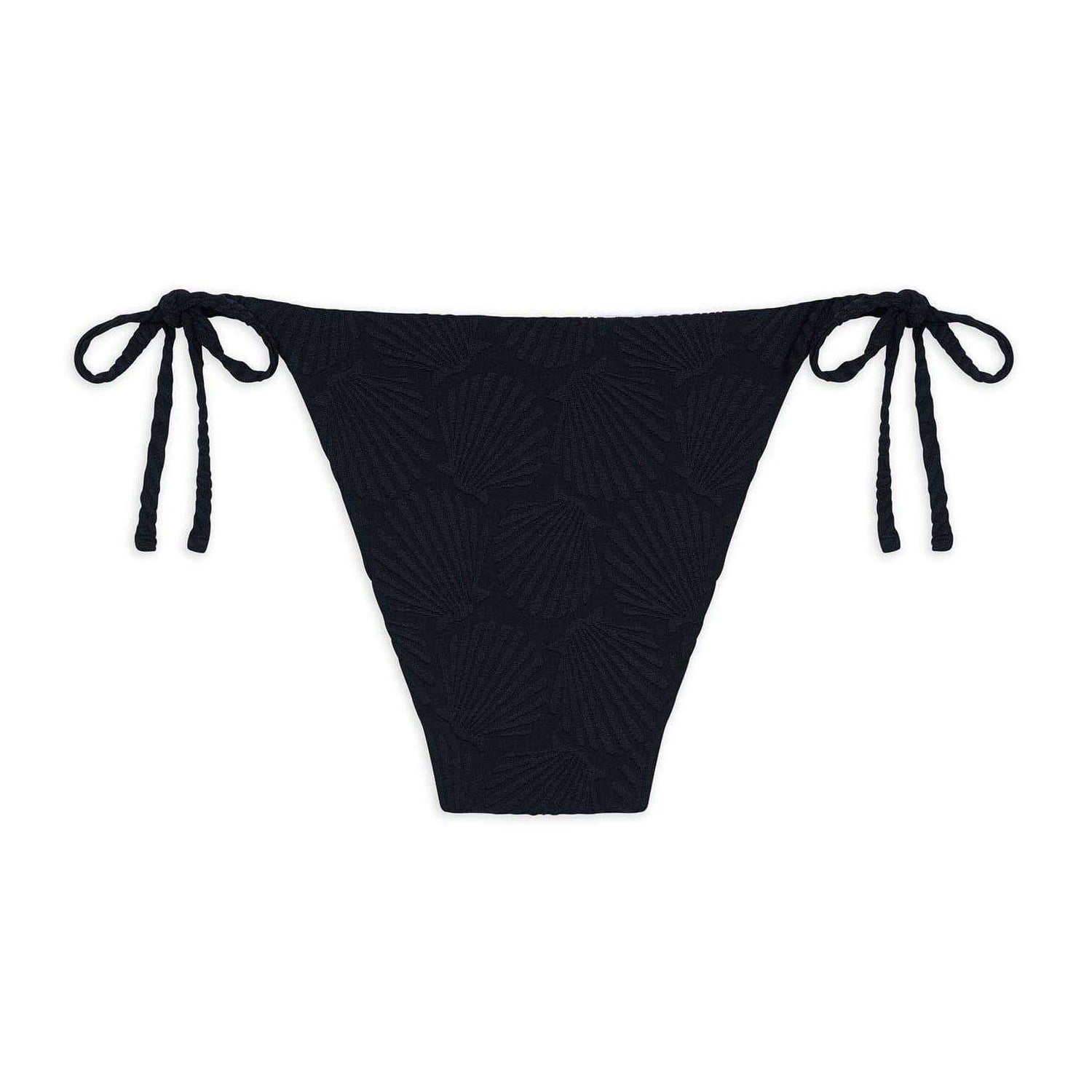Black - Back - Chelsea Womens-Ladies Triangle Bikini Bottoms