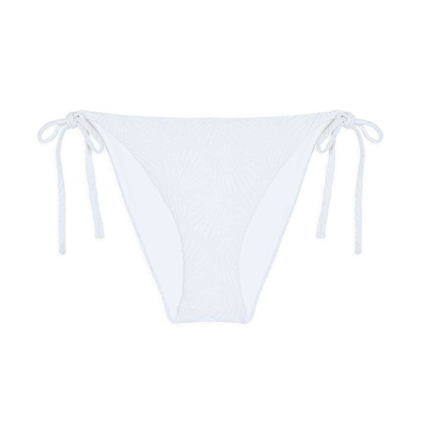 White - Front - Chelsea Womens-Ladies Triangle Bikini Bottoms