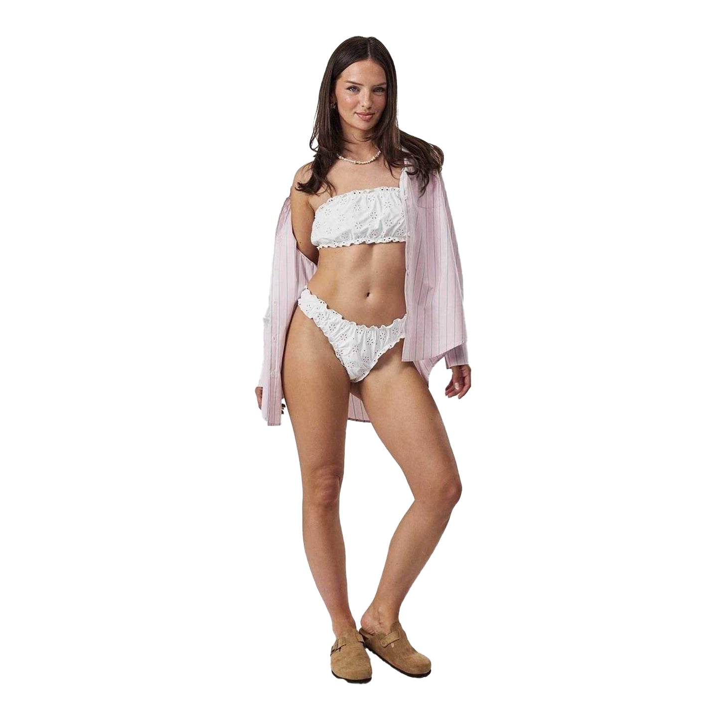 Sea Salt - Pack Shot - Jack Wills Womens-Ladies Floral Bikini Bottoms