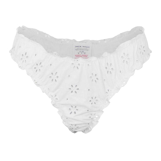 Sea Salt - Front - Jack Wills Womens-Ladies Floral Bikini Bottoms