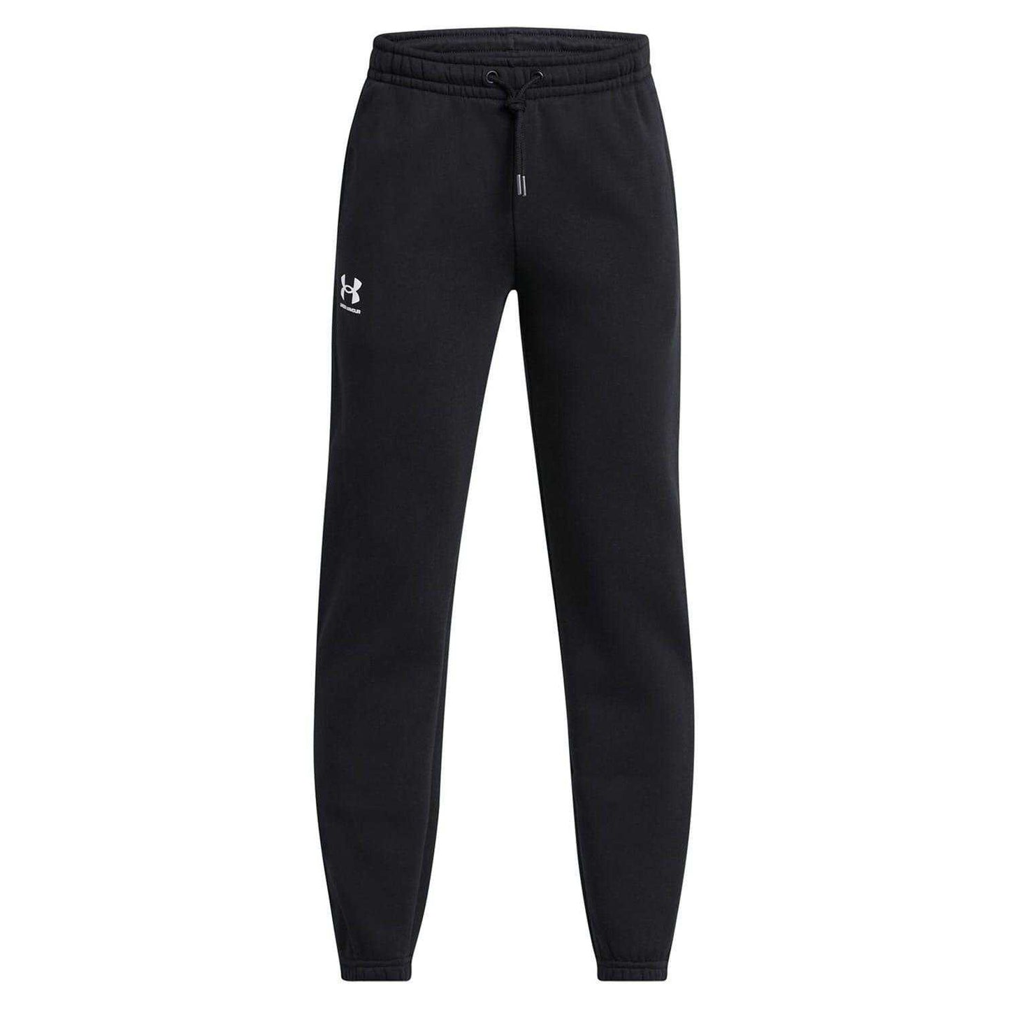 Black - Front - Under Armour Childrens-Kids Fleece Joggers
