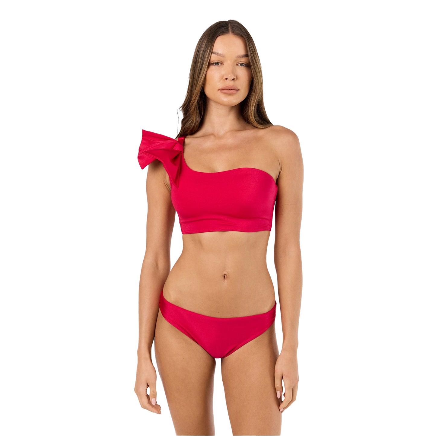 Fuchsia - Side - Ted Baker Womens-Ladies Smooth Bikini Bottoms