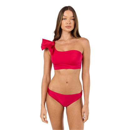 Fuchsia - Side - Ted Baker Womens-Ladies Smooth Bikini Bottoms