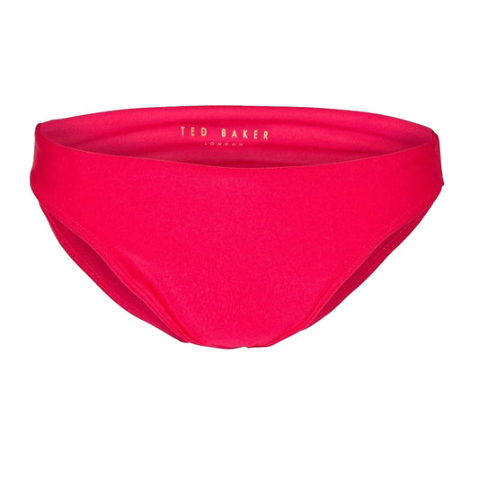 Fuchsia - Front - Ted Baker Womens-Ladies Smooth Bikini Bottoms