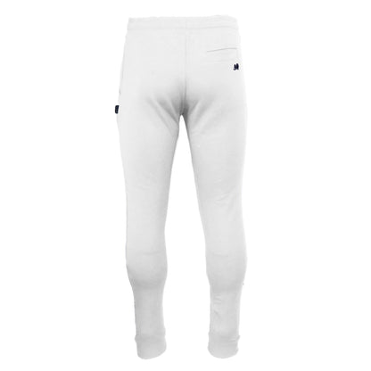 White - Back - Aquascutum Mens Logo Joggers