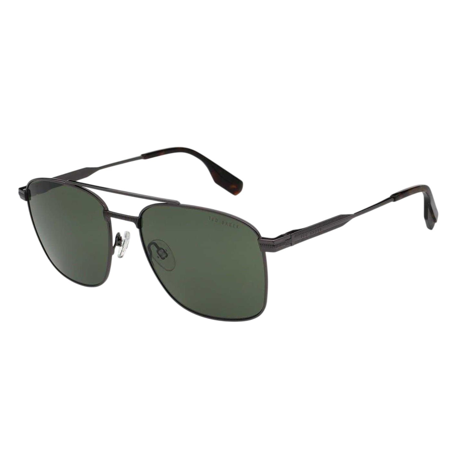 Gunmetal - Side - Ted Baker Chase Rectangular Sunglasses