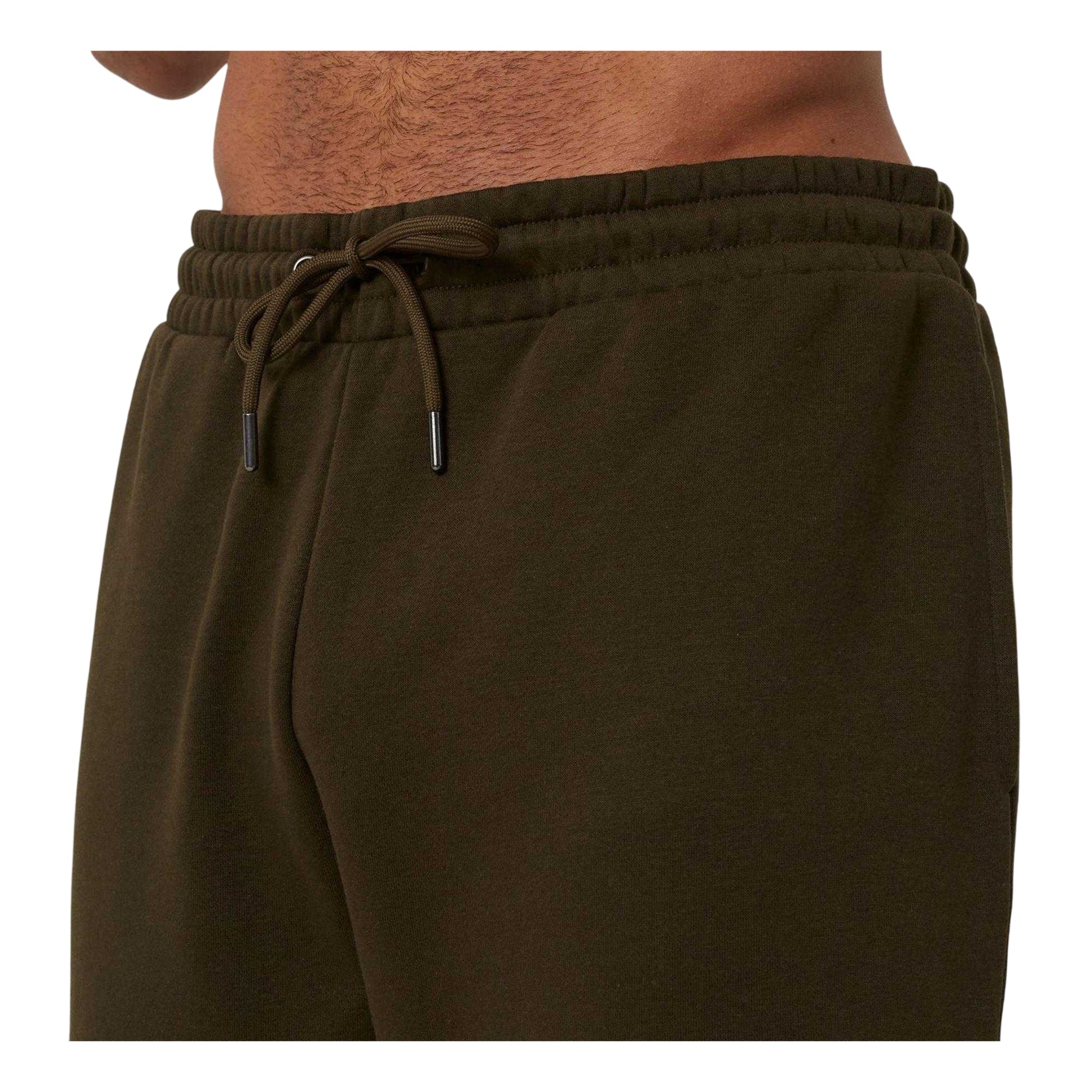 Khaki Green - Back - Brave Soul Mens Joggers