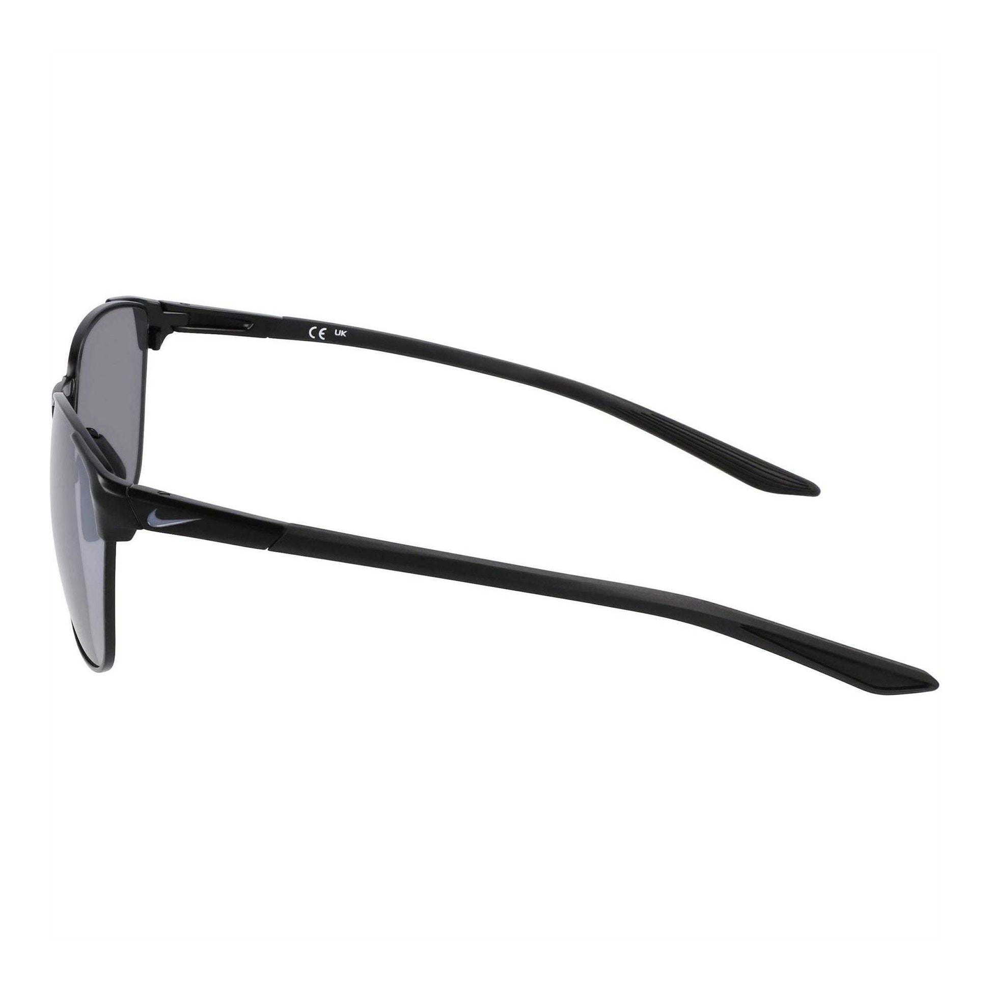 Black-Silver - Side - Nike Fusion Square Sunglasses