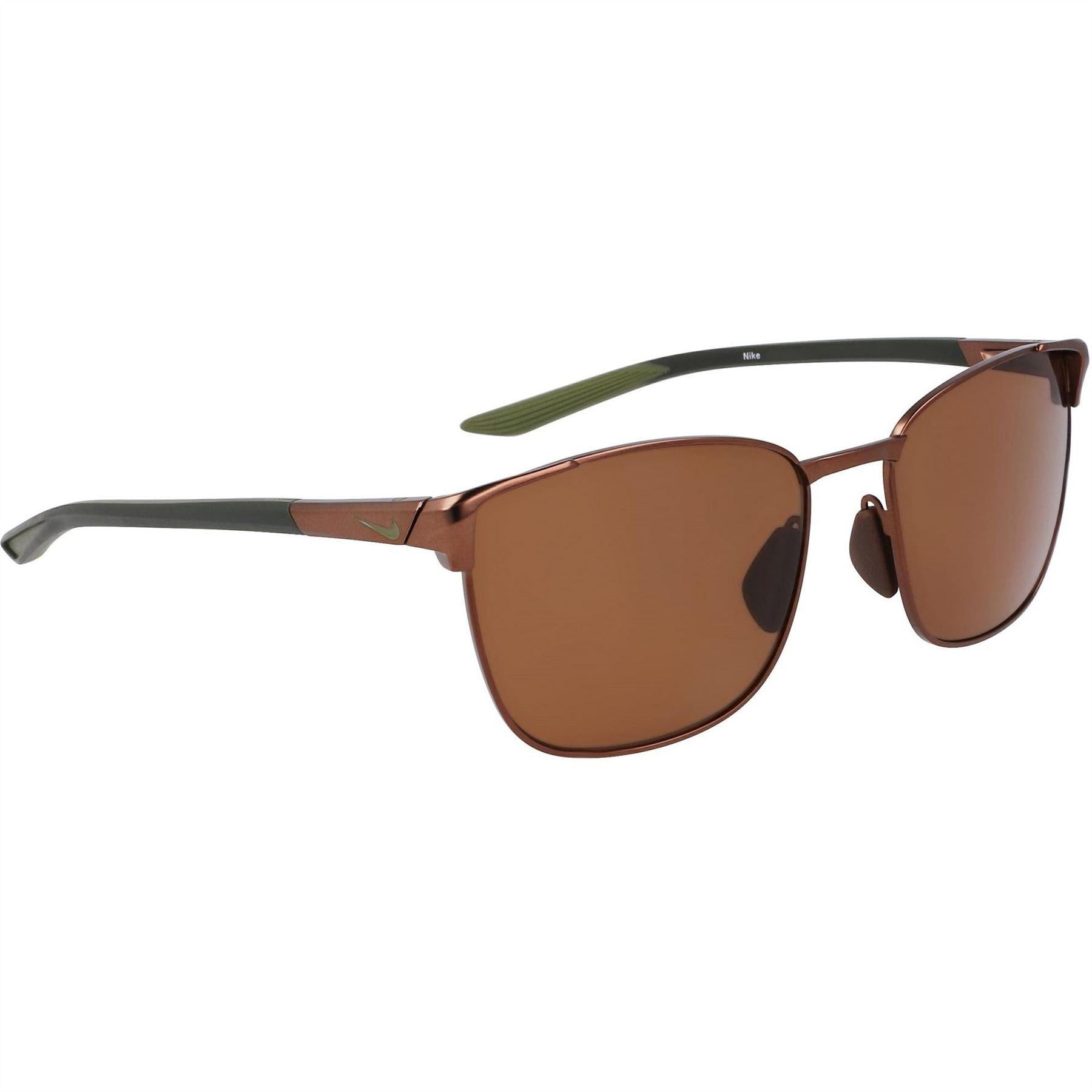 Black-Silver - Pack Shot - Nike Fusion Square Sunglasses