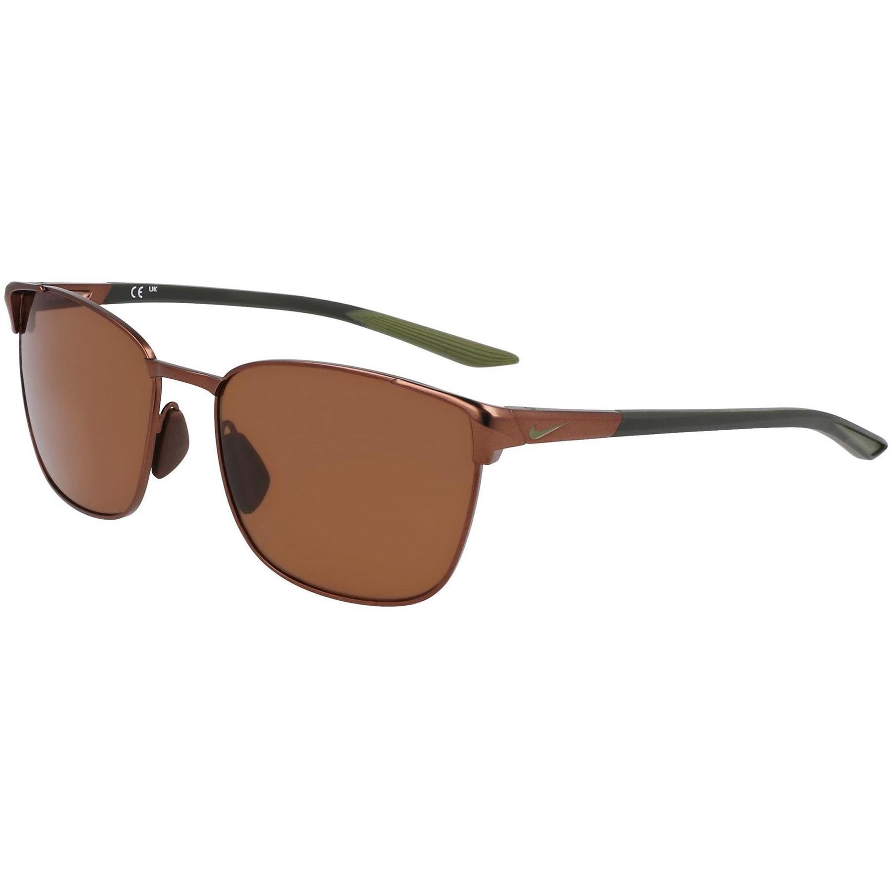 Walnut-Brown - Side - Nike Fusion Square Sunglasses