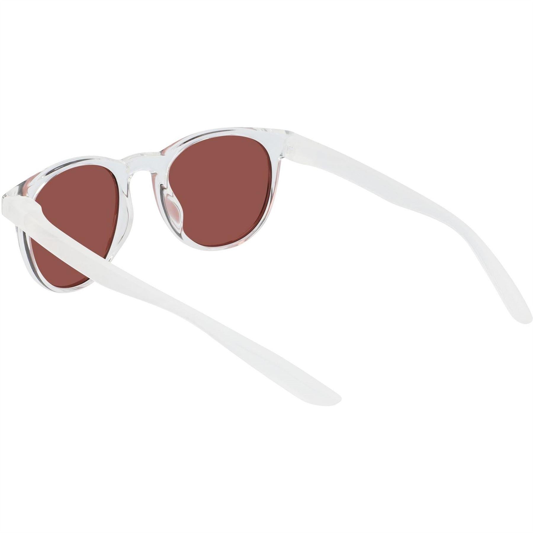 Clear-Pink - Pack Shot - Nike Horizon Ascent Round Sunglasses