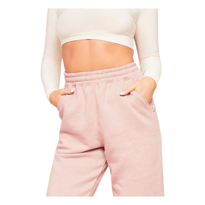Rose - Side - Missy Empire Unisex Adult Joggers