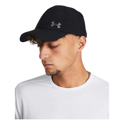 Black-Reflective - Side - Under Armour Launch Iso-Chill Running Cap