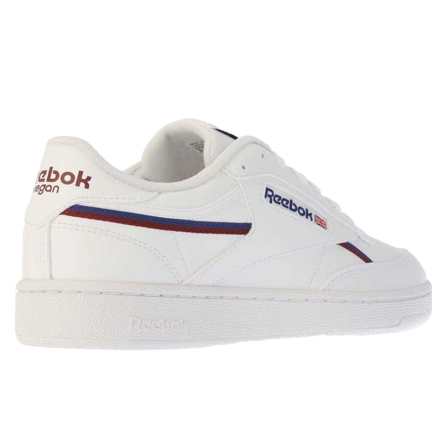 White - Back - Reebok Mens Club C 85 Vegan Trainers