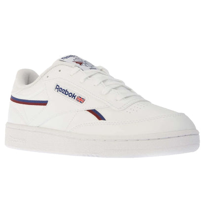 White - Front - Reebok Mens Club C 85 Vegan Trainers