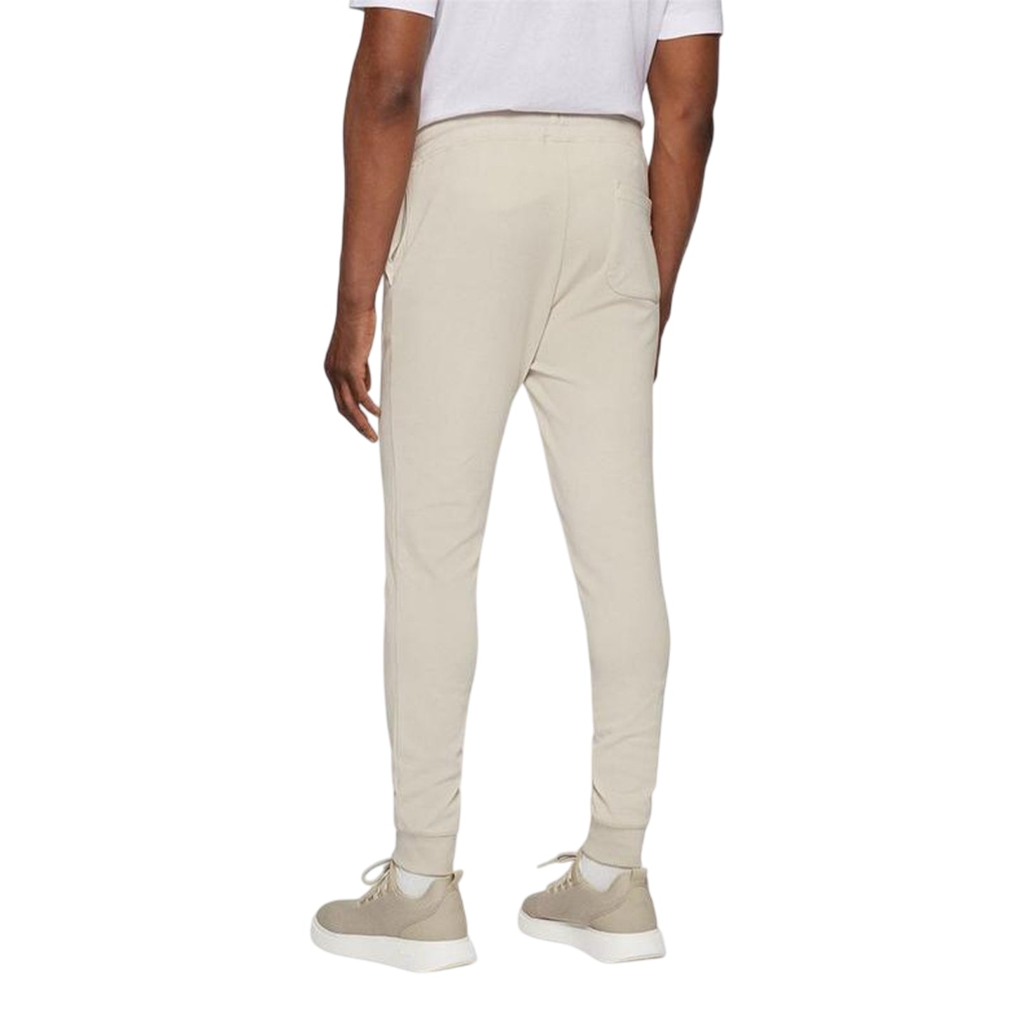 Beige - Front - Boss Mens Javan Tracksuit Bottoms