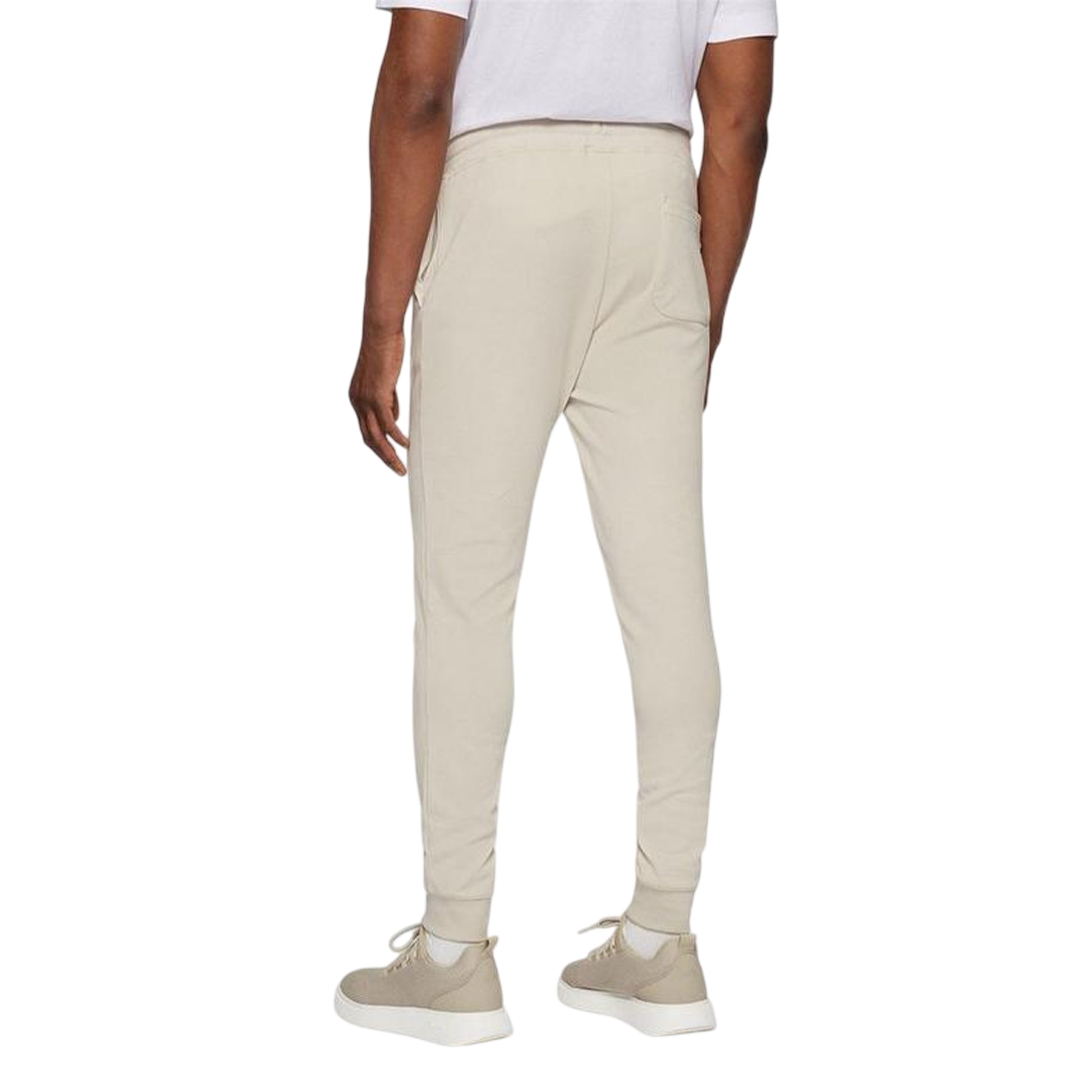 Beige - Front - Boss Mens Javan Tracksuit Bottoms