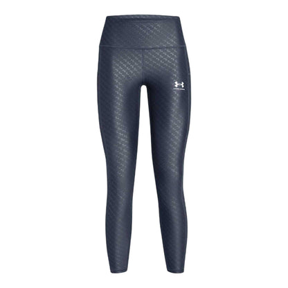 Grey - Front - Under Armour Womens-Ladies HeatGear Leggings