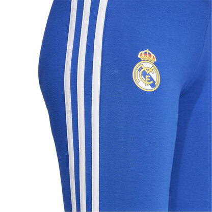 Royal Blue - Pack Shot - Adidas Womens-Ladies Real Side Stripe Fitted Leggings