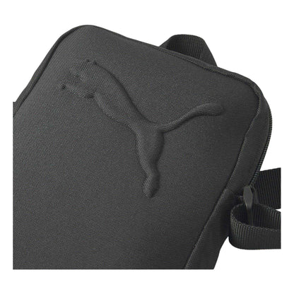 Black - Side - Puma Buzz Portable Crossbody Bag