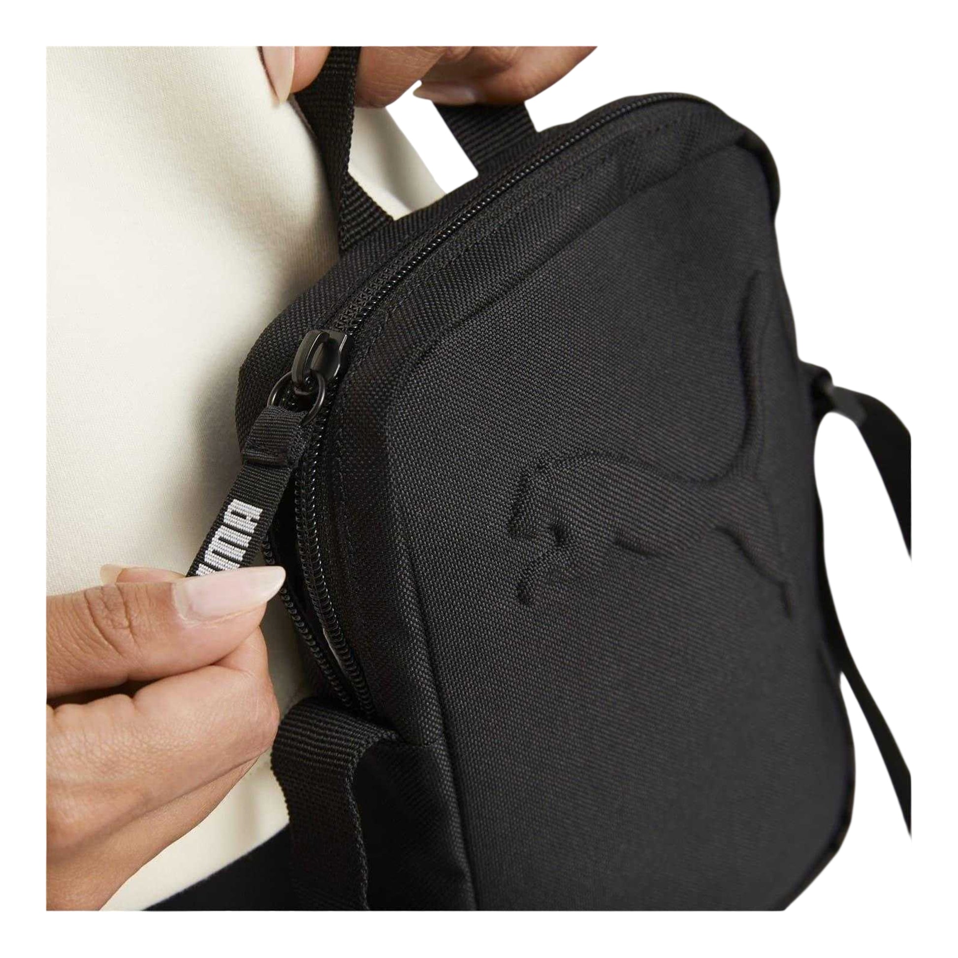 Black - Lifestyle - Puma Buzz Portable Crossbody Bag