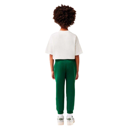 Green - Back - Lacoste Childrens-Kids Regular Joggers