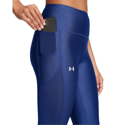 Blue - Pack Shot - Under Armour Womens-Ladies Vanish Fitted Leggings