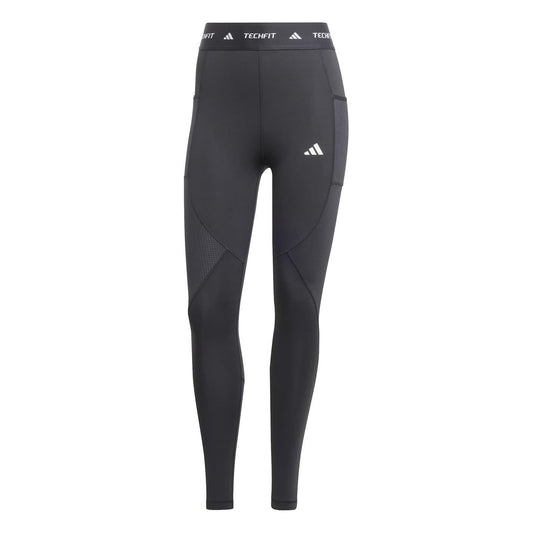 Black - Front - Adidas Womens-Ladies Cold.Rdy Insulated Leggings