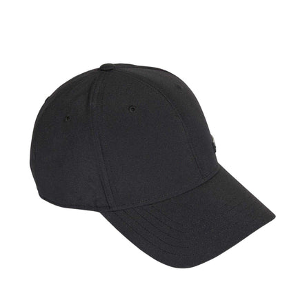 Black - Side - Adidas Mens Metal Badge Baseball Cap