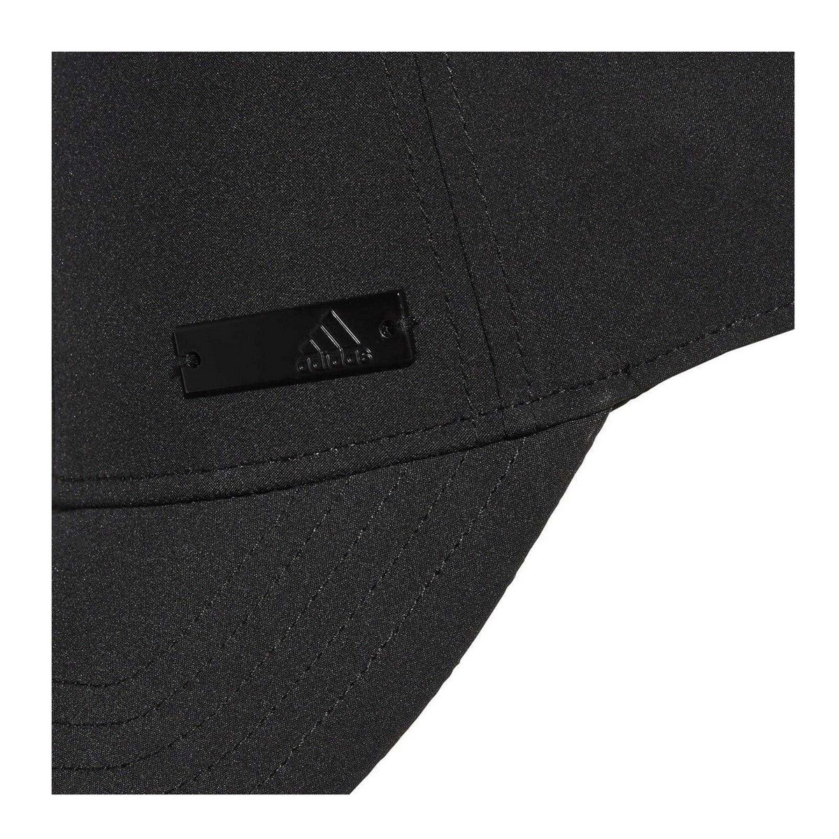 Black - Pack Shot - Adidas Mens Metal Badge Baseball Cap