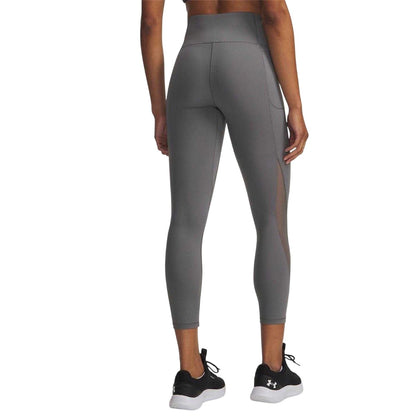 Green-Titanium - Back - Under Armour Womens-Ladies Motion Leggings