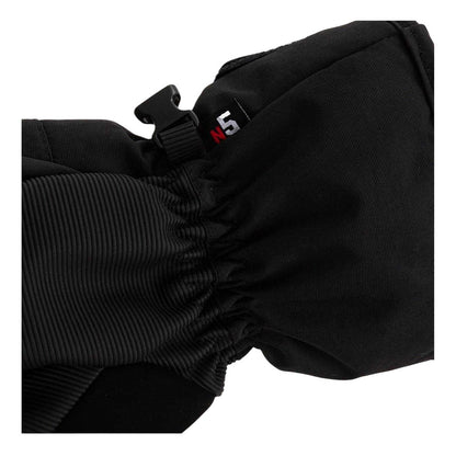 Black - Lifestyle - Nevica Meribel Logo Ski Mittens