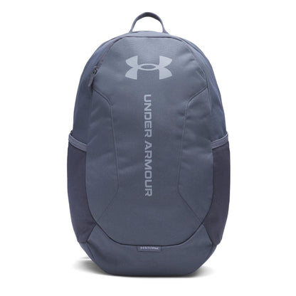 Grey-Black - Front - Under Armour Hustle Lite Backpack