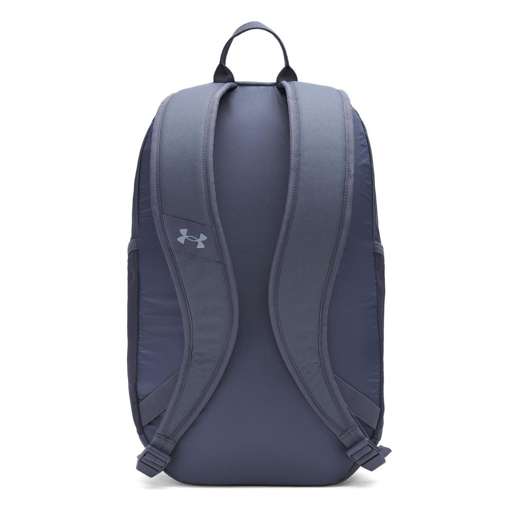 Grey-Black - Back - Under Armour Hustle Lite Backpack