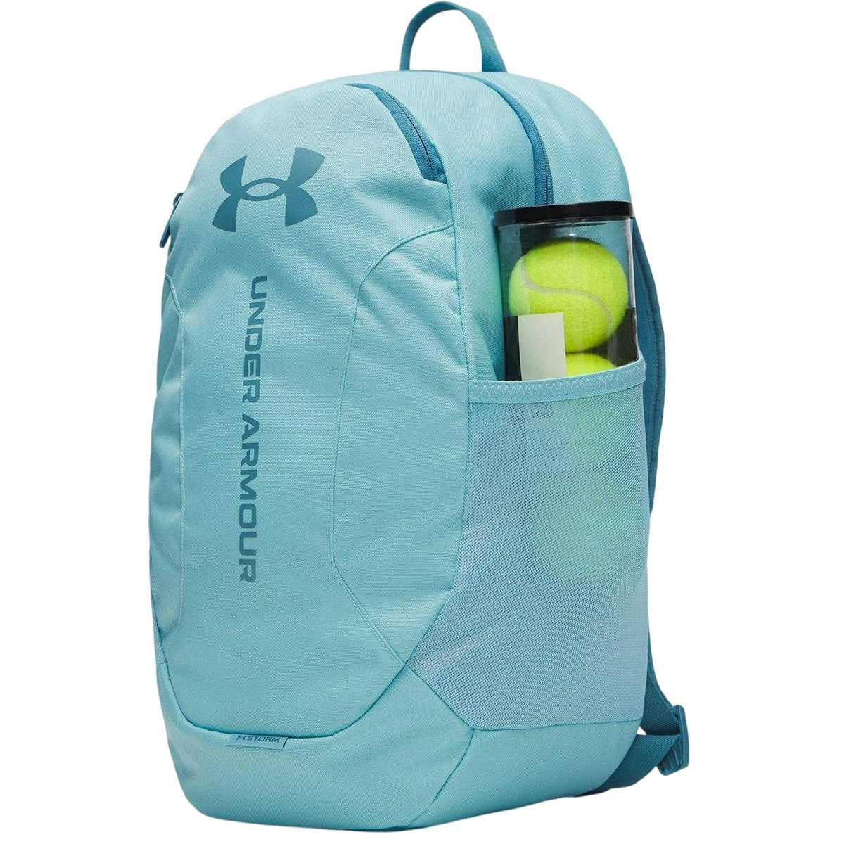 Black - Back - Under Armour Hustle Lite Backpack