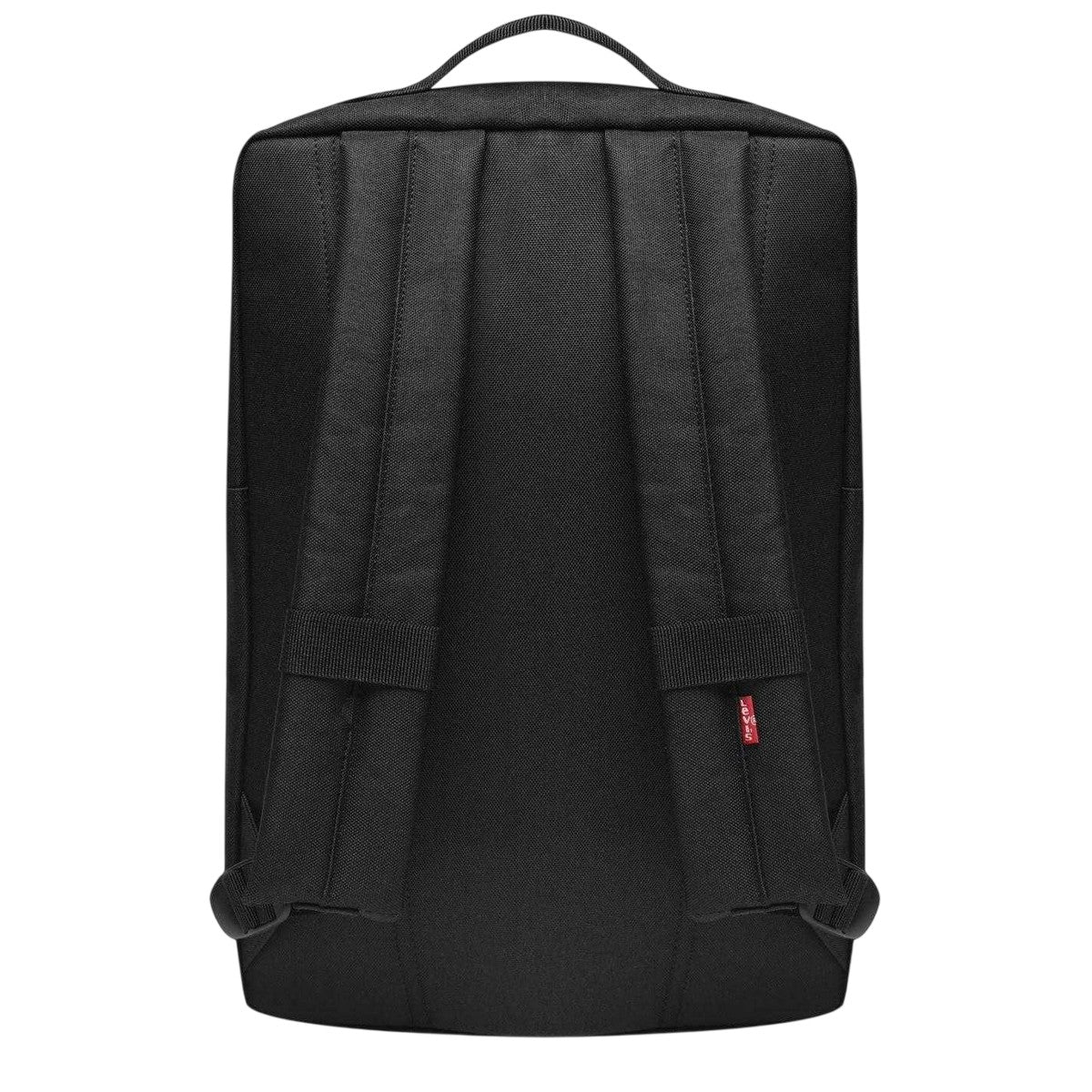 Black-Red - Back - Levis Logo Eco Friendly Tab Detail Backpack