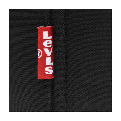 Black-Red - Side - Levis Logo Eco Friendly Tab Detail Backpack