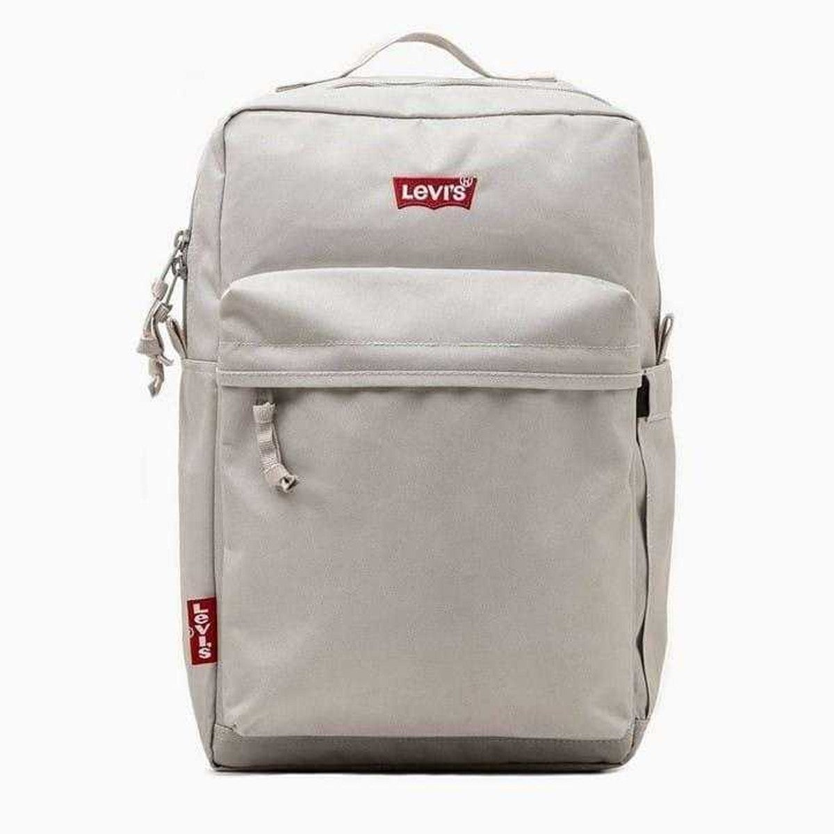 Black-Red - Pack Shot - Levis Logo Eco Friendly Tab Detail Backpack