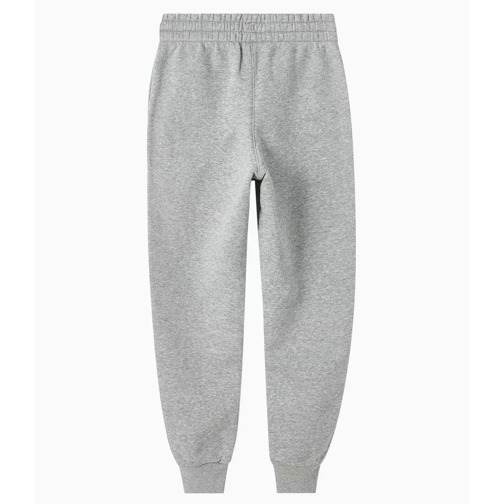 Grey Heather - Back - Nike Childrens-Kids Heather Collegiate Logo Joggers