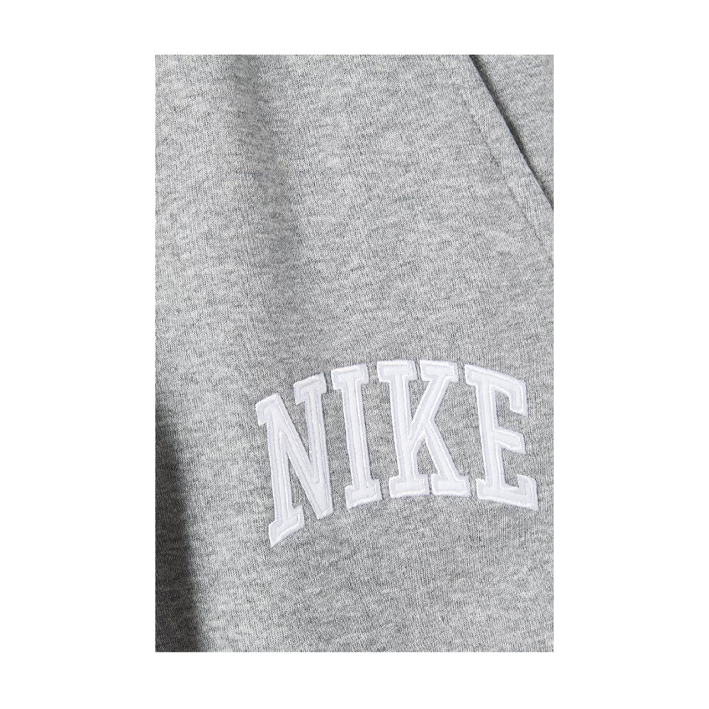 Grey Heather - Side - Nike Childrens-Kids Heather Collegiate Logo Joggers