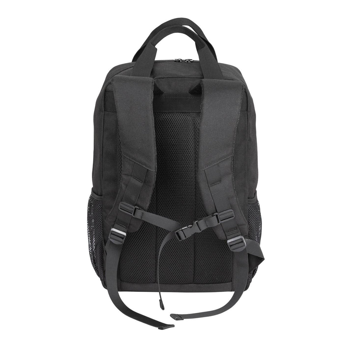 Black - Back - Firetrap Lazer Logo Backpack