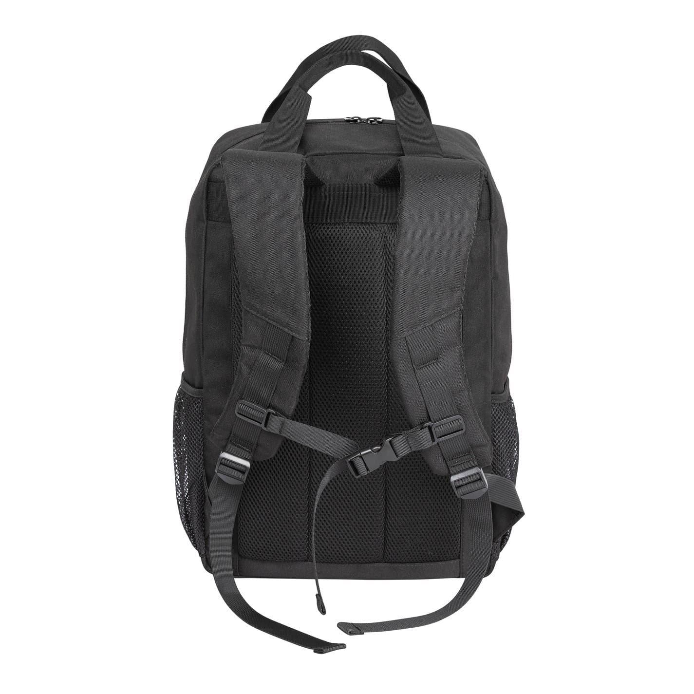 Black - Back - Firetrap Lazer Logo Backpack