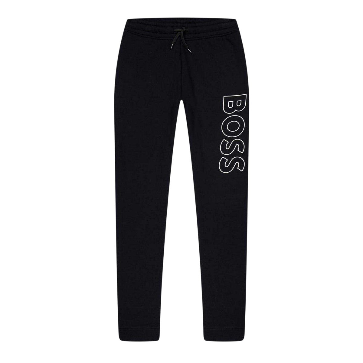 Black - Front - Boss Boys Lettering Joggers
