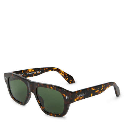 Havana-Green - Front - Off White Providence Tortoise Shell Sunglasses