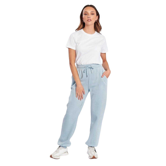 Pale Blue - Front - Be You Womens-Ladies Relaxed Fit Joggers